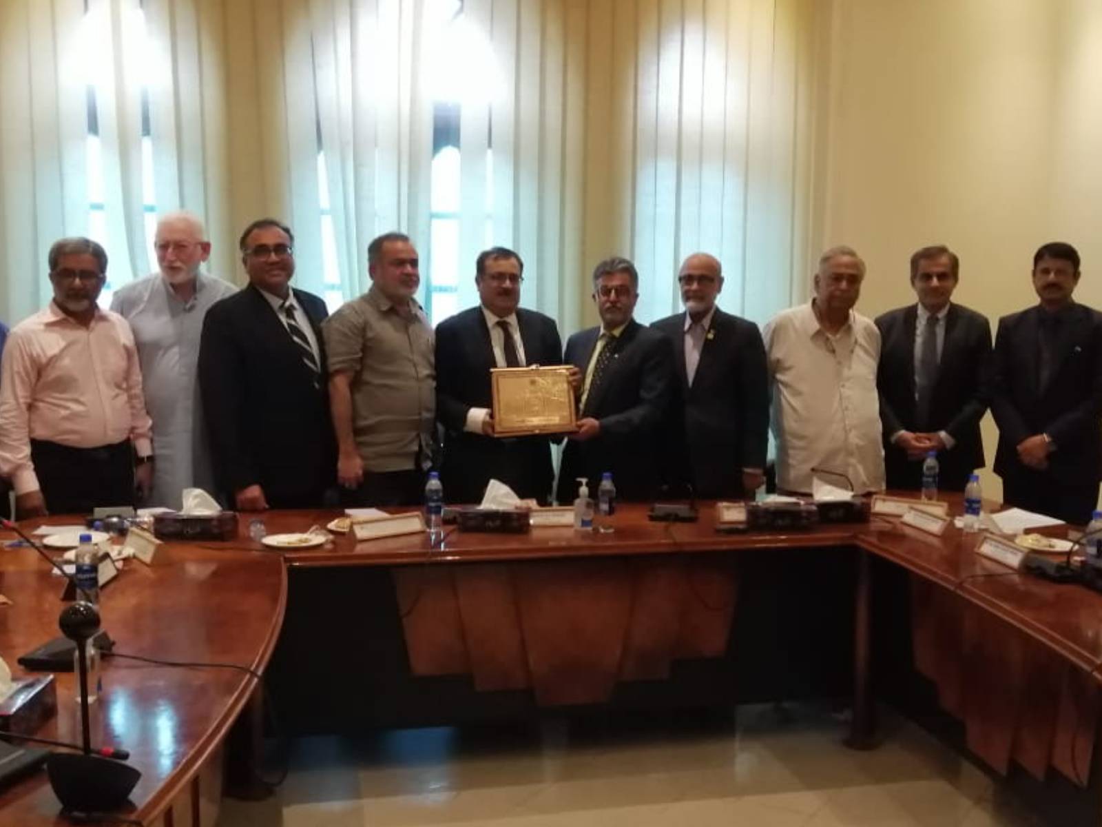 SRB team visited Karachi Chamber